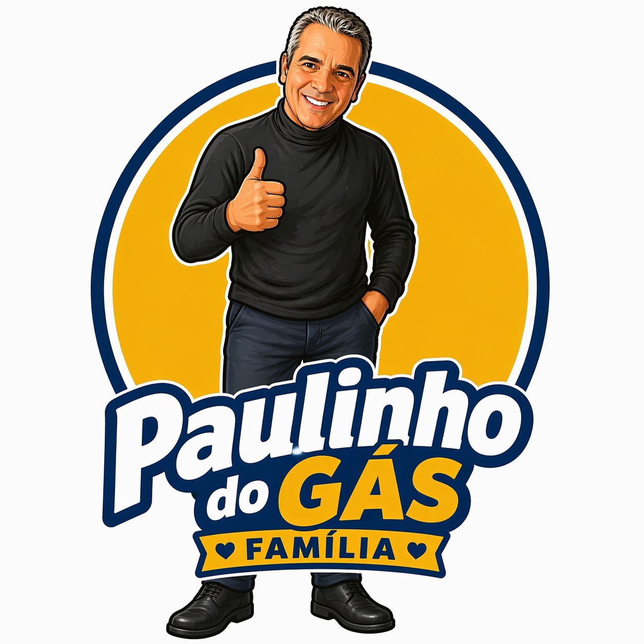 Arte Paulinho do Gás Família